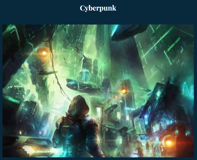 Captura de Juego Virtual Cyber Punk