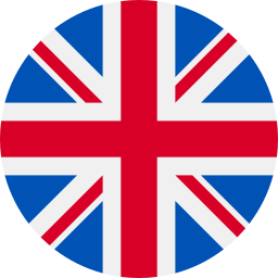 ícono redondo de bandera de Reino Unido 1 de 4